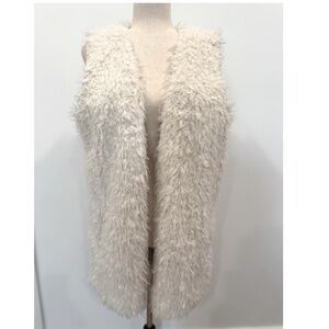 Opus Someday is Today Shearling-like vest  / waistcoat